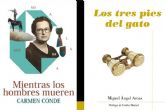 El festival Deslinde recuerda a Carmen Conde con la presentacin de su libro Mientras los hombres mueren