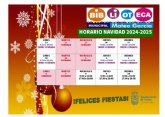 La Biblioteca Municipal permanecerá abierta durante toda la Navidad a excepción de los días festivos