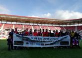 El Real Murcia contribuye un año ms a dar visibilidad a las Enfermedades Raras