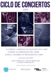 Los alumnos del Conservatorio Superior de Música de Murcia ofrecen un ciclo de tres conciertos gratuitos