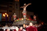 Puerto Lumbreras acogió la procesión del Silencio en la noche de Jueves Santo