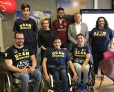 La consejera de Educacin, Juventud y Deportes recibe a los jugadores del UCAM Murcia BSR