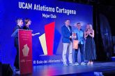 Mejor Club, Escudos de Plata y lluvia de premios FAMU 2023 para el UCAM Atletismo Cartagena