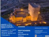 Turismo programa visitas guiadas nocturnas para los sbados del mes de septiembre