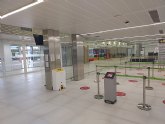 El aeropuerto de Vitoria-Gasteiz renueva totalmente su iluminacin interior