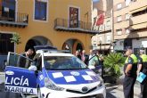 Hoy han sido presentados dos nuevos coches policiales para la Policía Local de Alcantarilla