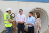 Comienzan las obras de ampliacin del colector de entrada a la EDAR de San Pedro del Pinatar