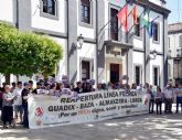 Los colectivos ferroviarios y empresariales niegan y rechazan el informe previo de viabilidad del corredor ferroviario Lorca-Baza-Guadix