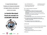 La FMRM y Ecoembes organizan una jornada sobre economa circular a nivel local con los principales exponentes a nivel nacional e internacional