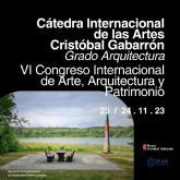 VI Congreso Int AAP, con la UCAM y la Catedra Internacional de las Artes CG