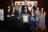 López Miras recibe la Medalla de Colegiado de Honor con Emblema de Oro del Colegio Oficial de Médicos de la Región de Murcia