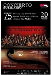 La Orquesta Sinfnica de la Regin interpreta marchas pasionarias para celebrar el 75 aniversario del Cabildo de Cofradas de Murcia