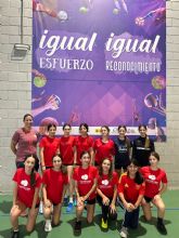 El deporte femenino de Bullas cuenta con un equipo infantil de fútbol sala