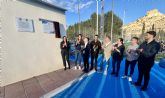 La Comunidad financia la renovación del césped artificial del campo de fútbol 7 del polideportivo municipal de Archena