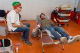 Un centenar de personas donan sangre en la maratón de El Batel, que sigue en marcha esta tarde