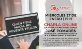 ASECOM propone una charla sobre ética empresarial y personal a cargo de José Pomares