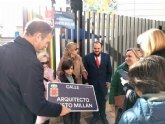 El Ayuntamiento de Murcia dedica una calle al arquitecto Justo Milln Espinosa