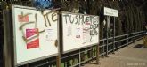 Los carlistas piden medidas para evitar el vandalismo en la Estacin de Tren de la Unin
