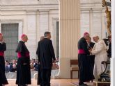 Don Sebastin Chico agradece al Papa Francisco su nombramiento como Obispo auxiliar