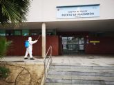El ayuntamiento intensifica la desinfeccin y fumigacin en Mazarrn, Puerto y pedanas contra el coronavirus