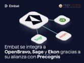 Embat y Precognis firman una alianza para facilitar la vida de los equipos financieros