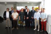 Los Jvenes Empresarios analizan con los responsables de la compaña Marn Gimnez las claves para innovar en el sector agroalimentario