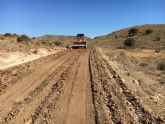 Arrancan las obras de mejora de los dos caminos principales de acceso al Parque Regional de Calblanque