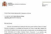 Un docente de Murcia ha sido galardonado como mejor docente de Espana en los prestigiosos premios Educa Abanca 2023, los 'Goya' de la educacin