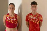 Angy Jimnez y Angelo Iaccarino en el Encuentro Internacional ESP-POR Sub 18