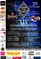 El XIV Encuentro Motero ‘Custom Lumbreras’ tendrá lugar el 29 de septiembre en la carpa municipal