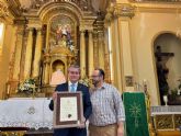 La Campana de Auroros de Nuestra Señora del Rosario de Rincn de Seca nombra al concejal Jess Pacheco como hermano de honor