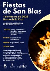 El Barrio de la Cruz celebra las tradicionales Fiestas de San Blas