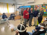 Alumnos del Colegio Federico de Arce de Murcia graban un vdeo de realidad virtual para enseñar la reanimacin cardiopulmonar