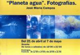 El sacerdote totanero Jos Mara Campos organiza la exposicin de fotografa 'Planeta agua', que se inaugura hoy