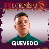 QUEVEDO, el cantante top que arrasa y que ha conquistado al mundo, actuar en EXTREMSIKA