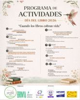 Puerto Lumbreras inaugurará el Jardín de las Letras el 24 de abril dentro del programa de actos con motivo del Día Internacional del Libro Puerto Lumbreras inaugurará el Jardín de las Letras el 24 de abril dentro del programa de actos con motivo del Día Internacional del Libro