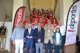 Recepcin oficial a los deportistas que representarn a la Universidad de Murcia en la Universiada y los campeonatos de Europa de este verano