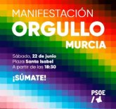 El PSRM-PSOE saldrá a la calle para exigir al Gobierno regional el cumplimiento íntegro de la Ley de Igualdad LGTBI de la Región