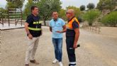 Proteccin Civil refuerza la vigilancia para prevenir incendios forestales en Los Polvorines de Monteagudo