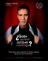 Diego Jimnez protagoniza el espectculo ¿QUIN QUIERE JU(Z)GAR CONMIGO? el sbado 24 de octubre en el Teatro Villa de Molina