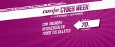 Renfe pone a la venta 18.000 plazas promocionales en la campaña de la Cyber Week