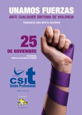 CSIT UNIN PROFESIONAL conmemora el Da Internacional de la Eliminacin de la Violencia contra la Mujer