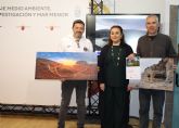 La imagen 'El cielo en llamas' gana el primer premio del concurso de fotografía sobre Espacios Naturales de la Región