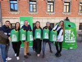 La Comunidad colabora con Ecovidrio en la campaña de sensibilización de recogida de envases de vidrio ´Recicleo, otro nivel´