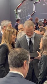 La fragancia de Archena llega al Rey Felipe VI en FITUR La fragancia de Archena llega al Rey Felipe VI en FITUR