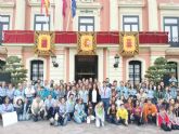 Cerca de cien scouts se dan cita en Murcia para celebrar el Da del Fundador