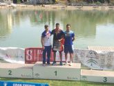 Murcia gana un oro, una planta y un bronce en el Campeonato de España de inverno de piragismo