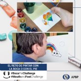 #BocaPieChallenge: El reto de pintar con la boca o con el pie