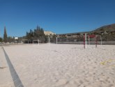 Presentan la pista de deportes de playa