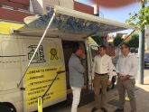 Hoy hemos contado en Alcantarilla con el servicio del INFOmvil del Instituto de Fomento de la Regin de Murcia